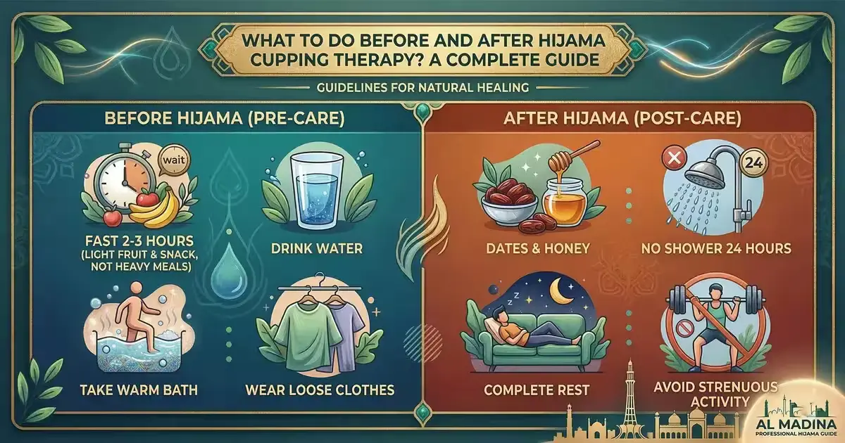 What to Do Before and After Hijama Cupping Therapy